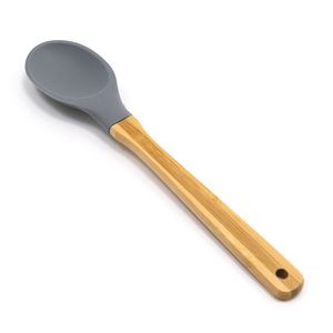Colher de Silicone 29cm Cinza - Nativus