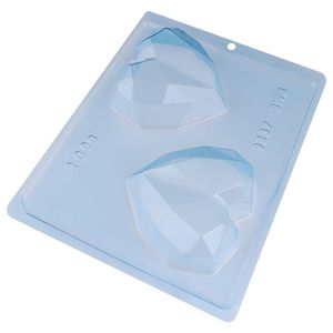 Forma de Chocolate Coração Lapidado 200g - Bwb