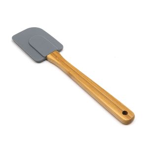 Espátula de Silicone Reta 26cm Cinza - Nativus