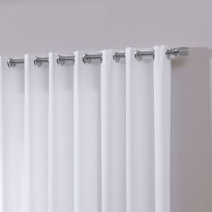 Cortina para Sala / Quarto Duplex Bellini 2,6 X 1,7m Branco - Bella Janela