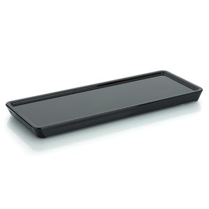 Bandeja Organizadora para Banheiro 30cm Preta - Martiplast