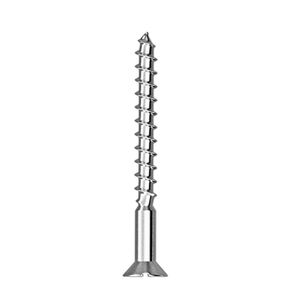 Parafuso Madeira Philips 3,8x40mm com Bucha Aba 6mm 10 Peças - Sforplast