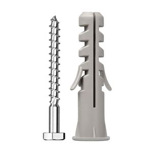Parafuso Sextavado 5/16x65mm com Bucha Aba 12mm 2 Peças - Sforplast