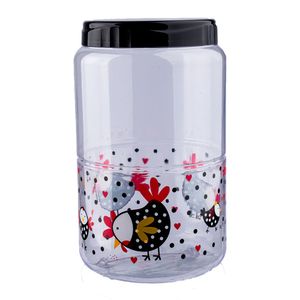 Porta Mantimentos Paris 1,6l Galinhas - Tiba