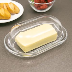 Manteigueira de Vidro Lisa Basic 7x20cm - Pasabahce