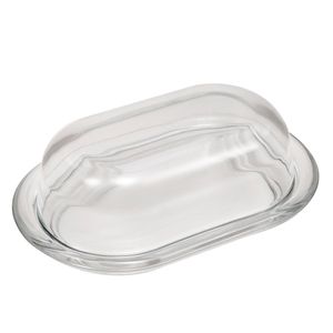 Manteigueira de Vidro Lisa Basic 7x20cm - Pasabahce