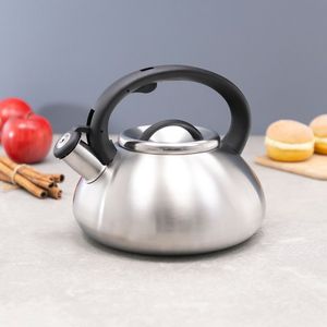 Chaleira Inox 2,7l Bojuda Prata - Meridional
