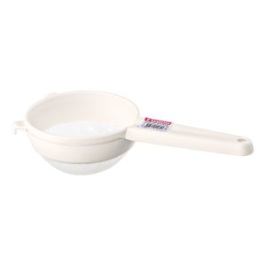 Peneira de Plástico 10,7cm Branca - Sanremo