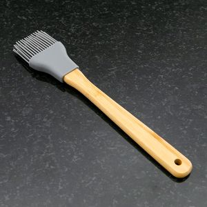 Pincel de Silicone 27cm Cinza - Silicook