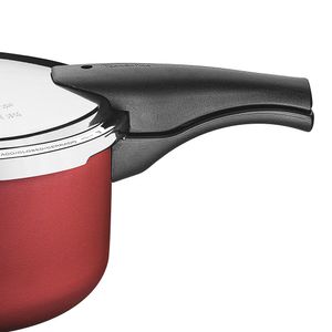 Panela de Pressão Tramontina Antiaderente Vancouver 6l Vermelha