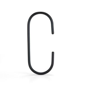 Conjunto de Ganchos com 3 Peças Preto - Arthi