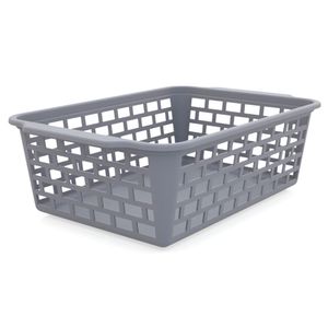 Cesta Organizadora New 19,5cm Cinza - Utility