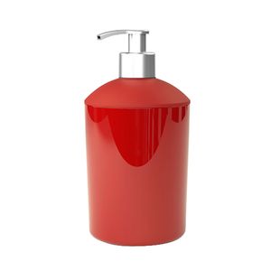 Porta Sabonete Líquido Mettalic One Vermelho - Utility