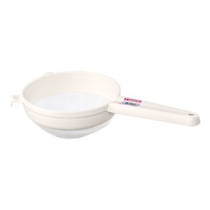 Peneira de Plástico 14,5cm Branca - Sanremo
