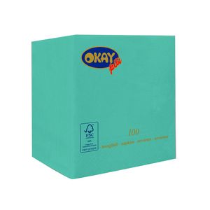 Guardanapo de Papel Folha Dupla 100 Folhas Tiffany - Okay