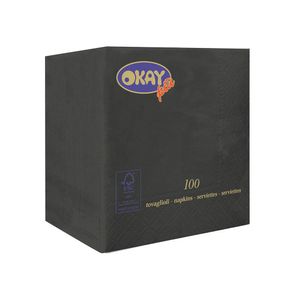Guardanapo de Papel Folha Dupla 100 Folhas Nero - Okay