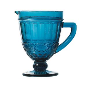 Jarra de Vidro Santorini 1 Litro Azul - Ana Maria Braga