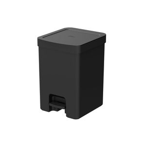 Lixeira com Pedal Trium 12l Preto - Martiplast