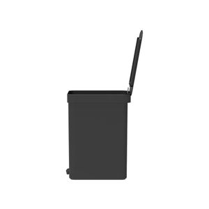 Lixeira com Pedal Trium 12l Preto - Martiplast