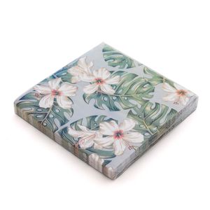Guardanapo de Papel Floral Azul 33cm - Sur La Table