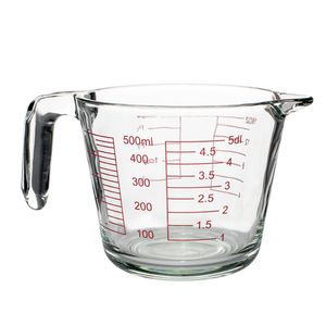 Jarra de Vidro Medidora 500mL - Tintinno
