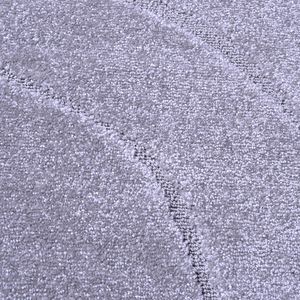 Tapete Realce Falésia 50x100cm Cinza - Têxtil J. Serrano