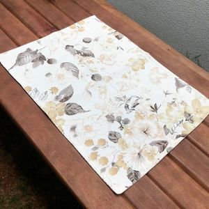 Lugar Americano Dupla Face Floral Bege - Sur La Table