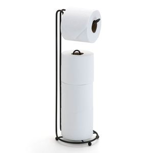 Porta Papel Higiênico de Chão 47cm Black - Arthi