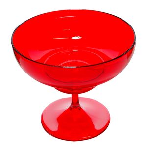 Taça de Sobremesa Charme Vermelho 450mL - Salute