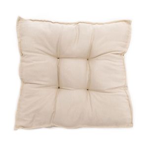 Futon Gorgurão Bege 45x45cm - Shelter