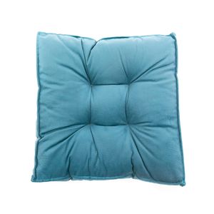 Futon Suede Azul 45x45cm - Shelter