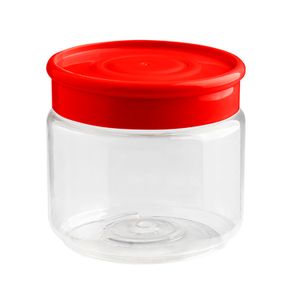 Pote Organiza Multidosador 160mL com Tampa Vermelha - Tiba
