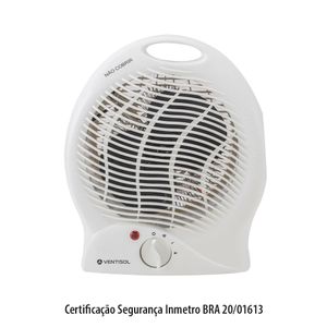 Aquecedor Elétrico Termoventilador Premium Branco - Ventisol