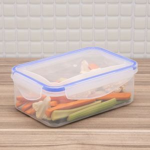 Pote Hermético de Plástico Retangular Lock 800mL - Keeper