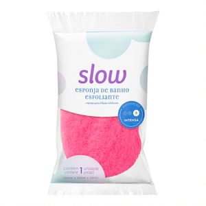 Esponja de Banho Active Esfoliante Salmão - Slow