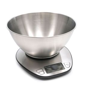 Balança de Cozinha Digital Premium 5kg Inox - Meridional