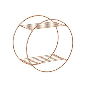 Prateleira Redonda 30cm Rosé - Arthi