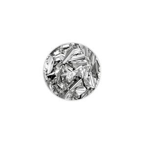 Lança Confetes Metalizado 30cm Prata - Silver Plastic