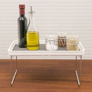 Bandeja Organizadora Multiuso Roma 36cm Branco - Utility