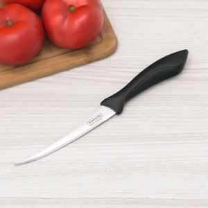 Faca Tramontina para Tomate Affilata 12,7cm Preta