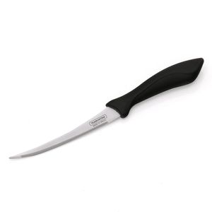 Faca Tramontina para Tomate Affilata 12,7cm Preta