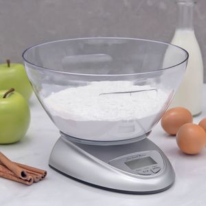 Balança de Cozinha Digital Premium 5kg Prata - Ana Maria Braga