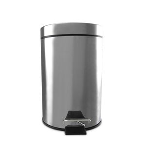 Lixeira Inox com Pedal 5 L - Meridional