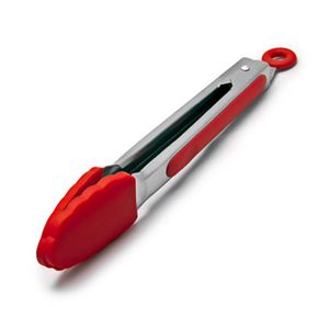Pegador de Inox com Ponta De Silicone Vermelho - Silicook