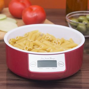 Balança de Cozinha Digital 5kg Vermelha - Ana Maria Braga