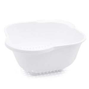 Escorredor de Macarrão Gusto 27,5cm Branco - Martiplast