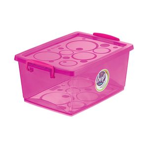 Caixa Organizadora Retangular com Trava 15,3x32,5cm - Ordene