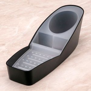Porta Detergente e Esponja Infinity Preto - Martiplast