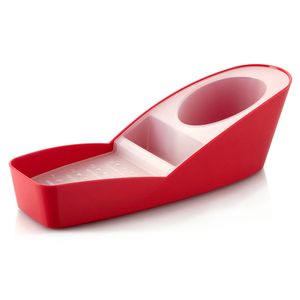 Porta Detergente e Esponja Infinity Vermelho - Martiplast