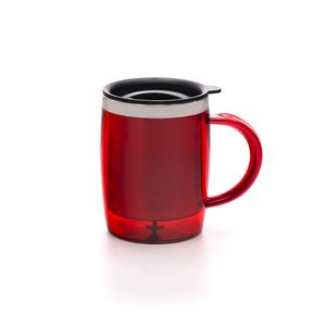 Caneca Térmica Vermelha 400mL - Utility